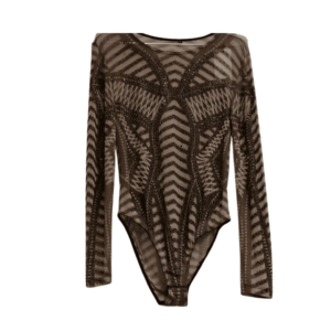 Mesh Bodysuit With Detail