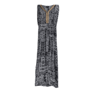 Sleeveless Dress With Side Slits