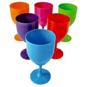 Wine Cups Plastic 6's