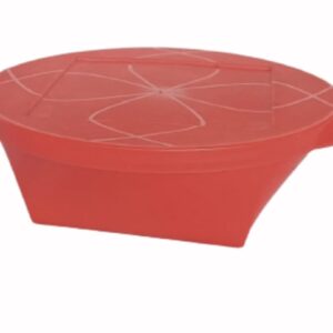 Plastic Round Lunch Carrier