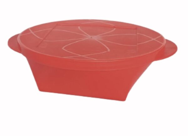 Plastic Round Lunch Carrier