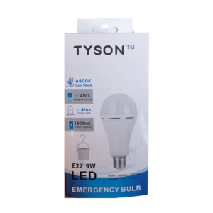 Tyson Emergency LED Bulb E27 9W