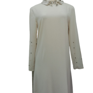 Shirt pearl and Sequin Collar