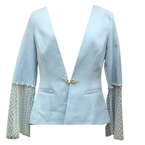 Jacket Net And Bead Detil