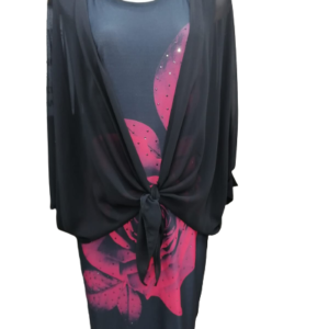 Dress Mock Cot and Embellished