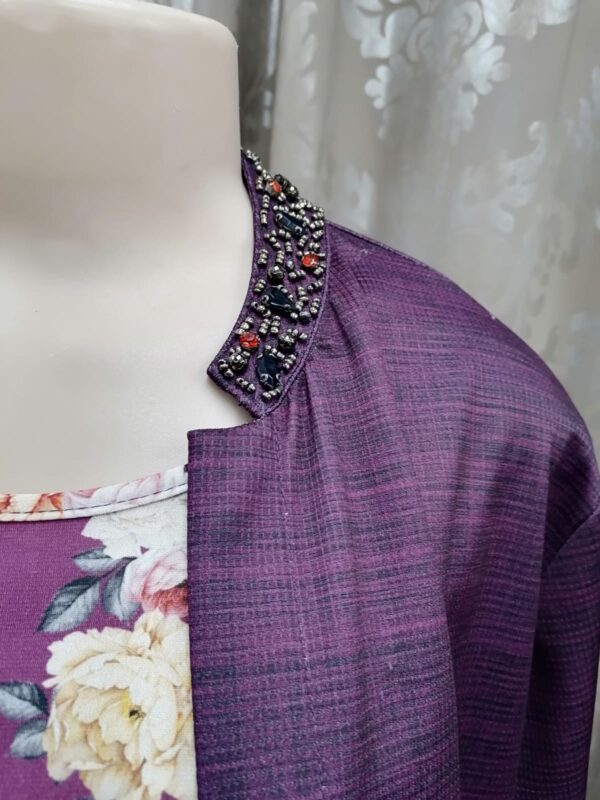 2pc Top Inner Top With Over Coat - Image 2