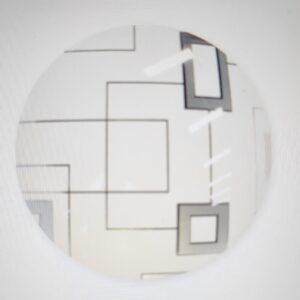 Light Glass Ceiling Fitting 2 X E27 TCL0 - Square