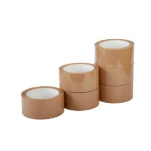 6*Buff Packing Tape-48mm*100m