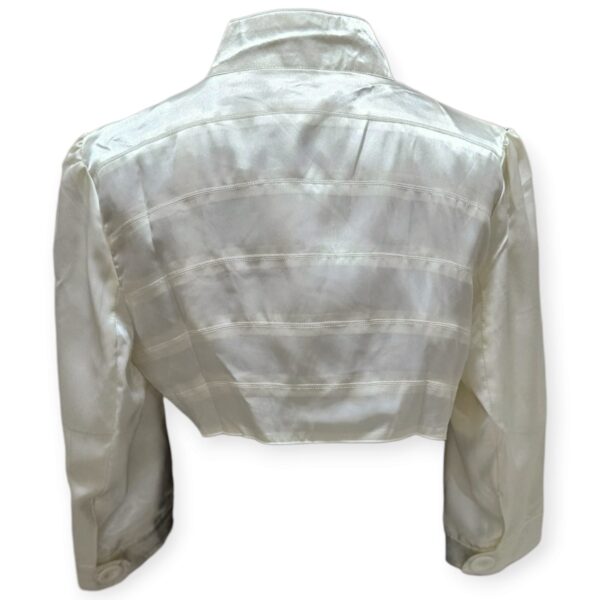 Cream Shrug with Buttons - Image 3