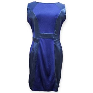 Navy Dress - Flat Zip
