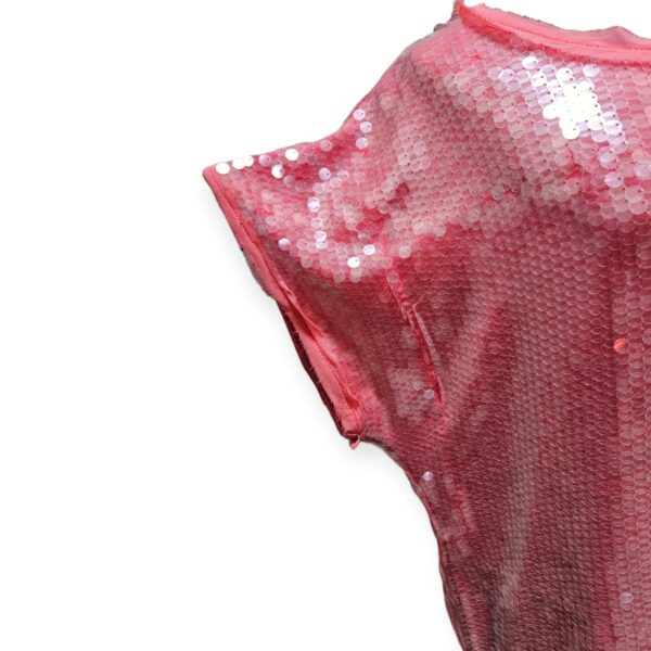Shocking Pink Sequin Dress - Image 2