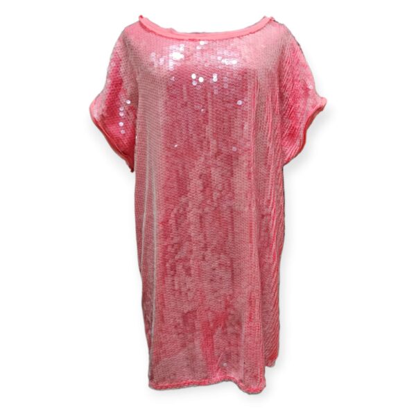 Shocking Pink Sequin Dress