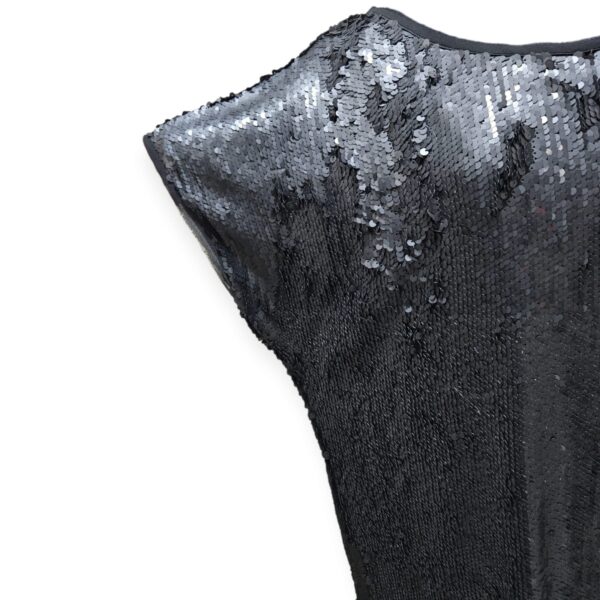 Black Sequin Dress - Image 2