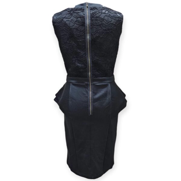 Black Net Wing Dress - Image 3