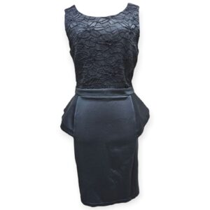 Black Net Wing Dress