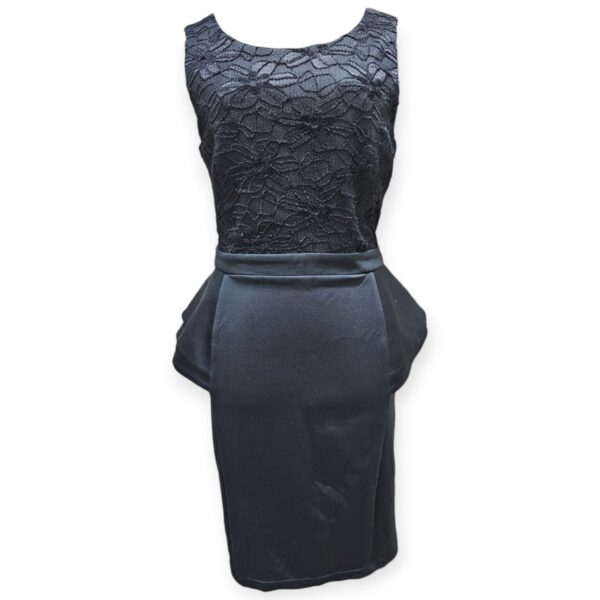 Black Net Wing Dress