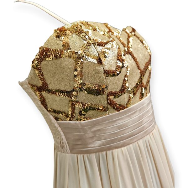 Stone & Gold Sequin Dress - Image 2
