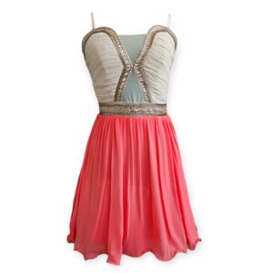 Stone & Peach Dress