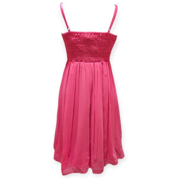Plain Aqua Dress - Image 3