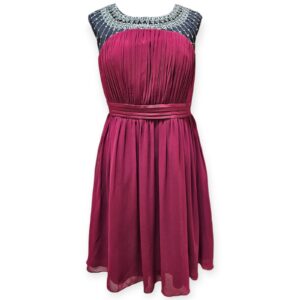 Maroon Sequin Dress