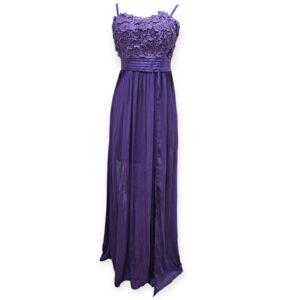 Lace & Sequin Dress - Indigo