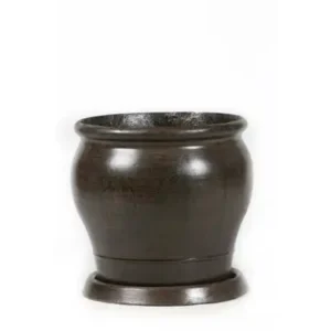 Potstory Classic Round Rose Pot - Brown