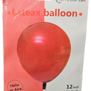 Lateax Helium Balloons - Red