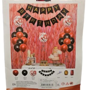 Happy Birthday Party Balloon Decor Set