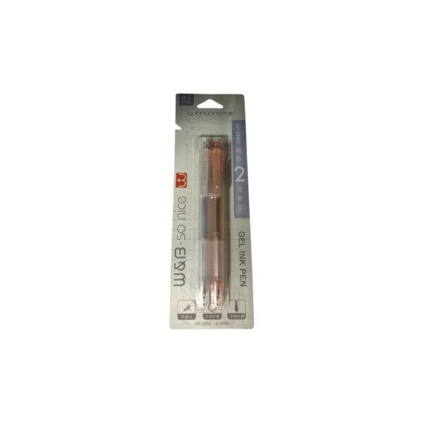 Click-Top Gel Pens Duo - Set of 2 - Image 2