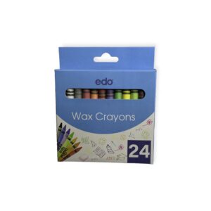 24-Pack Wax Crayons