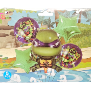 Ninja Turtles -5 Pc Foil Balloon