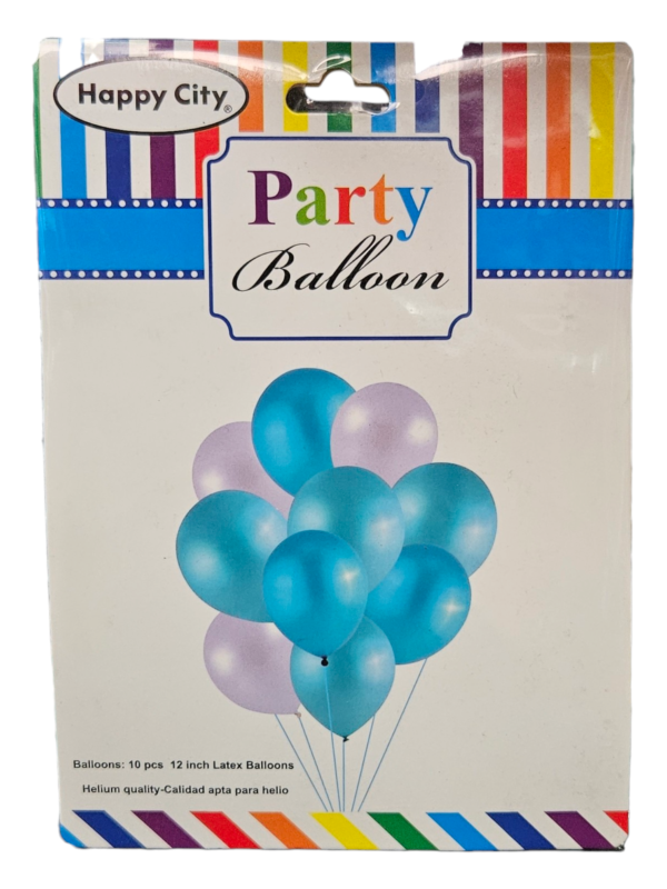10pc Latex helium Party Balloons - Image 5