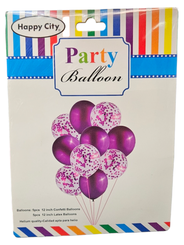 10pc Latex helium Party Balloons