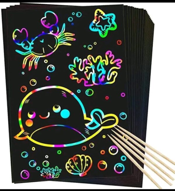 Kids Scratch Cards