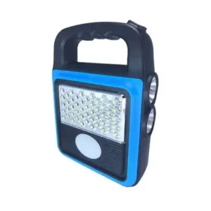 Multifunctional USB & Solar Rechargeable Portable Flashlight