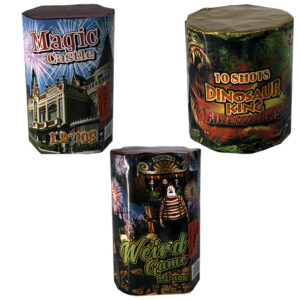 10 Shot Assorted 1.2" New Years Fireworks