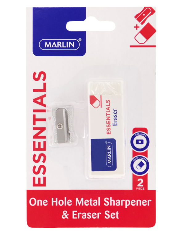 Marlin Set Eraser & Sharpner Set