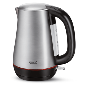 DEFY KETTLE CORDLESS 1.7L SILVER WK 828