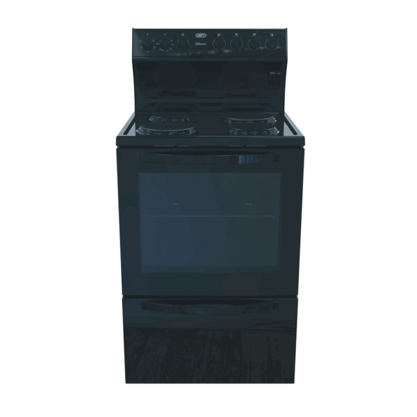 DEFY STOVE DSS694X 4PLT KITCHENAIRE BLK
