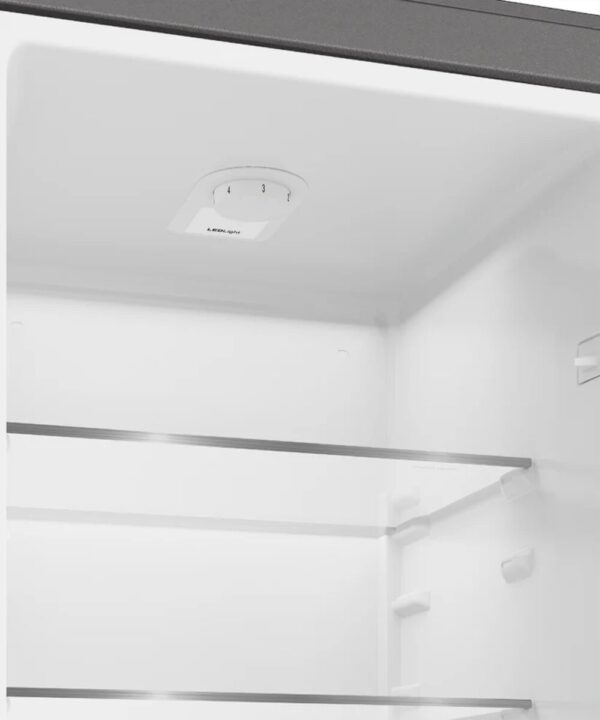 DAC627: Defy 323L Fridge Freezer with Slimline water Dispenser - Satin Metallic - Image 4