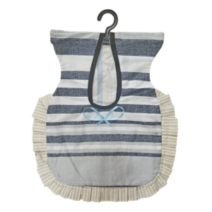 Peg Bag - Navy/White