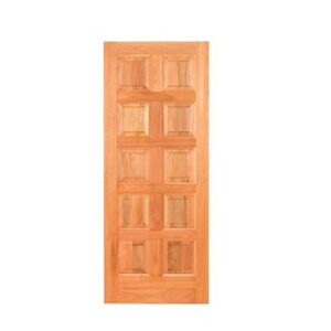 Meranti Door Panel Stain - 10 Panel - f00854