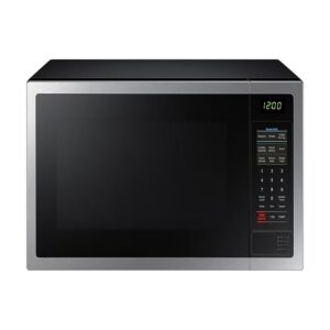 Samsung 28L 1000 Watt Solo Microwave - Stainless Steel With Black Door - ME6104ST1