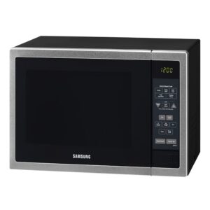 Samsung 40L Grill Microwave - Stainless Steel With Black Door - GE614ST