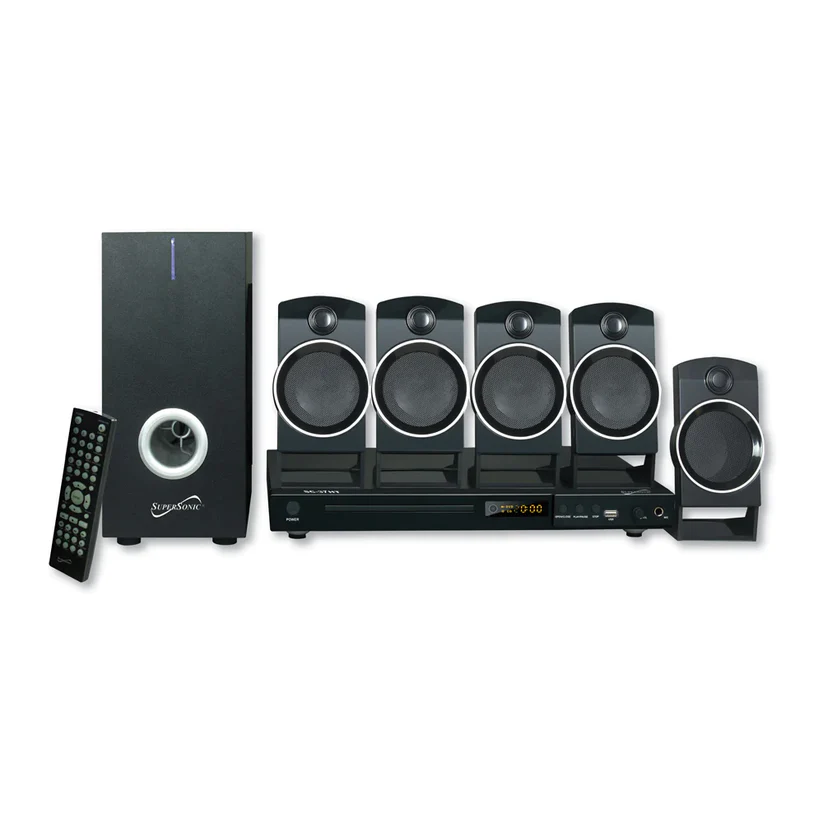 SUPERSONIC 5.1 Home Theater Surround Sound System