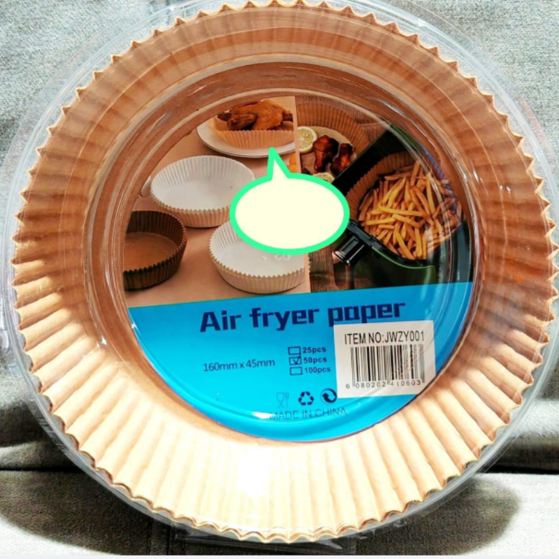 50Pc Round Air Fryer Paper - Image 2