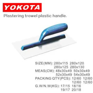 Trowel Plain Blue Plastic Handle