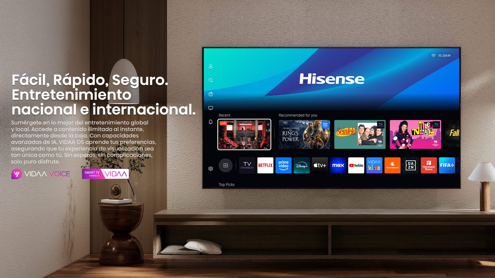Hisense 65U8Q 65" 4K Mini-LED Smart TV