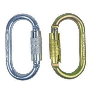 Snap Hook Carabiner Locking Clips With Safety Lock SBE M10