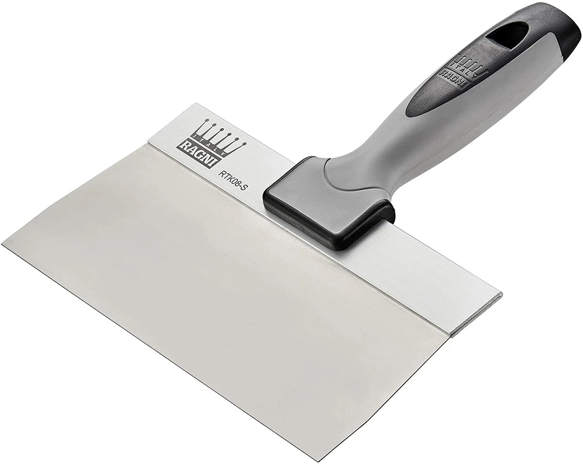 Wide Scraper (Putty Knife) Rubber Handle 10"